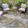 Machine Washable Indoor/Outdoor Xhevrie Beige Rug