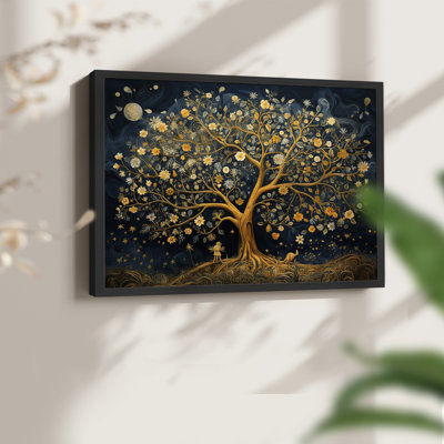 Landscape Series-CXXXII -Framed Print - Restickable