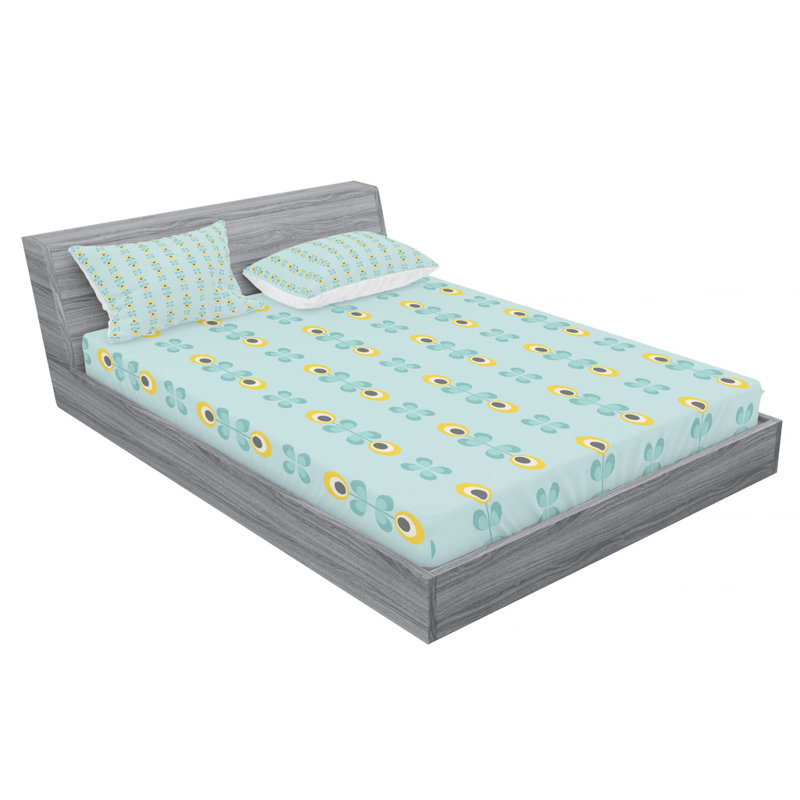 Microfiber Sheet Set, Full Sheet Set with Fitted Sheet