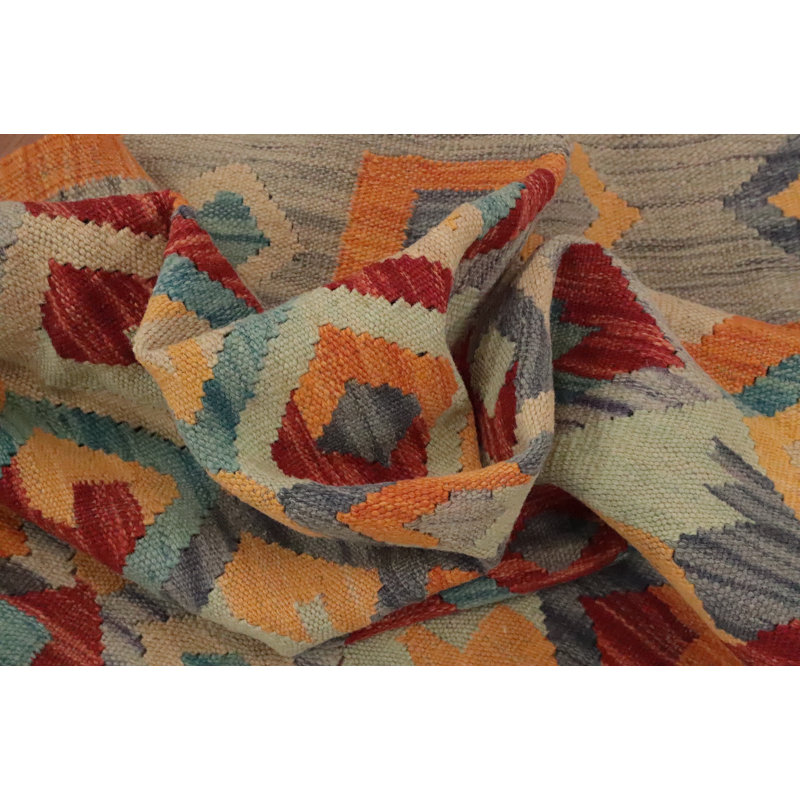 Tapis géométrique Kilim