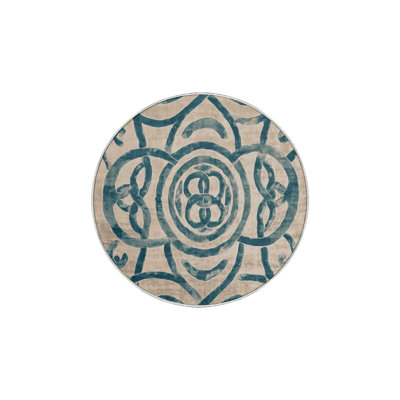 Machine Washable Beige Area Rug