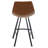 Diannie Upholstered Counter Stool with Metal Frame-1894155220