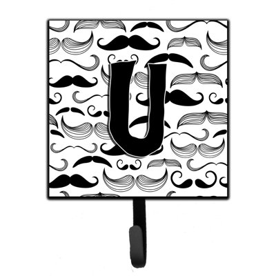 Porte-laisse moustache et crochet mural