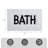 Cotton Blend Non-Slip Bath Rug-195059830