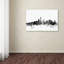 « milwaukee wi horizon », impression sur toile tendue-22541266