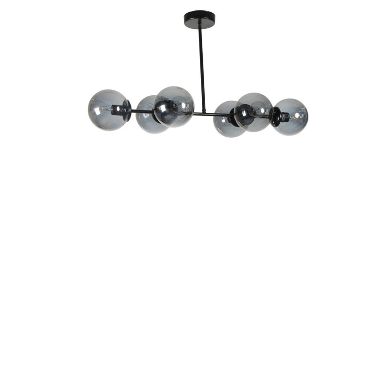 Chandle Chandelier, Fume/Black