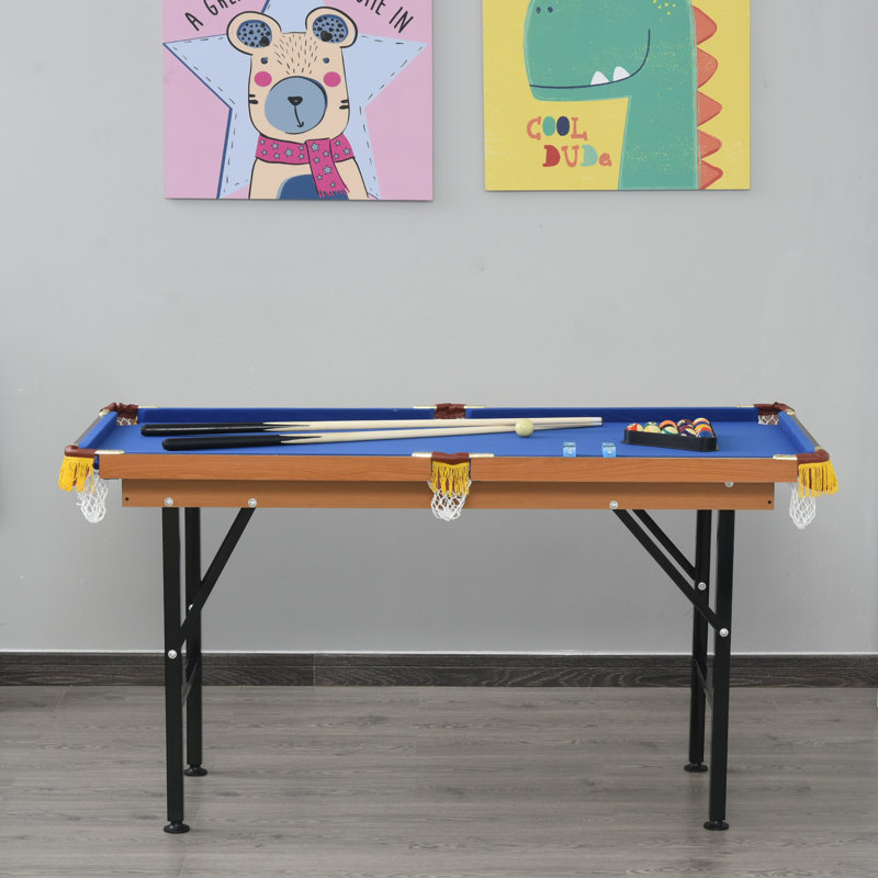 Soozier Pool Table with Leg Levelers