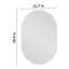 Miroir octogonal biseauté sans cadre Pearlette-924153060