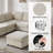 Cheltenham 127"W Modern 6-Piece Extra-Wide Storage Sectional Sofa-945866680