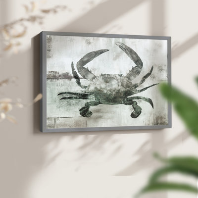Crabe neutre I - impression encadrée - réarmable