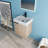 Catinia 18'' Single Bathroom Vanity with Ceramic Top