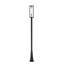 Lampadaire câblé noir à 1 lumière Bello (double)-708143494
