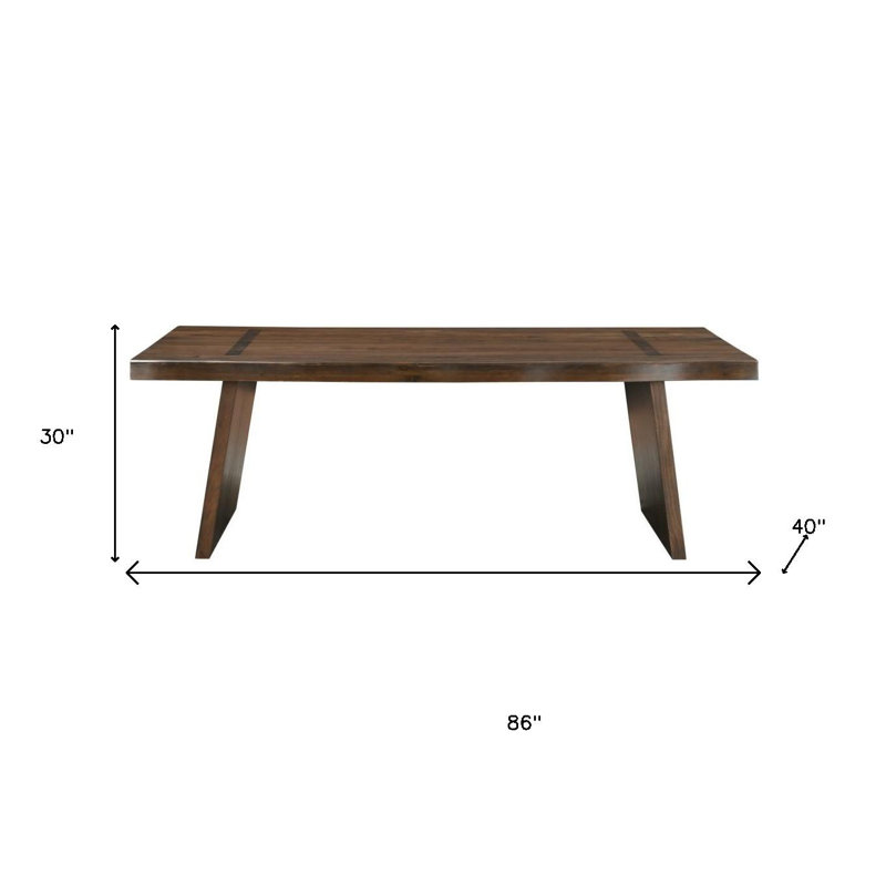 Table de salle à manger Gracie Mills, H 30 po x l 86 po x P 40 po