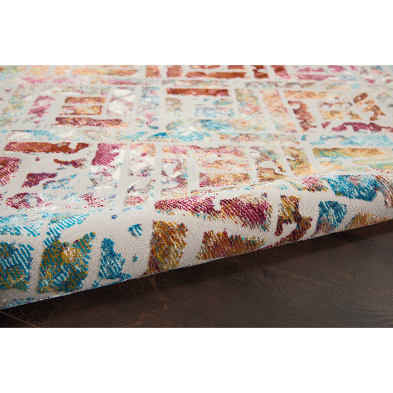 Julius Abstract Indoor Rug, Rectangle 8'10" x 11'10"