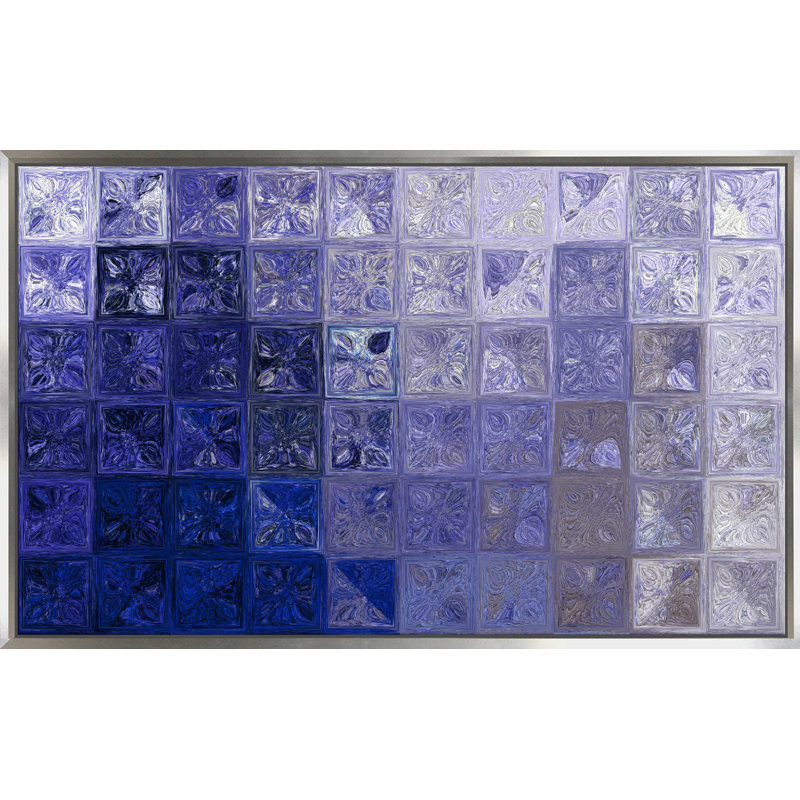 Pssalm 119: 93 Notre pain quotidien - Peinture, H 21,5 po x l 33,5 po x P 2 po, Cadre flottant argent