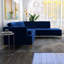 Canapé et chaise longue en velours de 101 po Noam-451394969-451394970