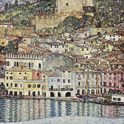 Leedham " Klimt Coastal Villages II " by Gustav Klimt