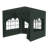 10x10 Ft Outdoor Heavy-duty Pergola Party Tent With 2 Zipper Doors 4 Removable Walls, Pe Waterproof Wedding Tent For Camping Patio Events-124600193