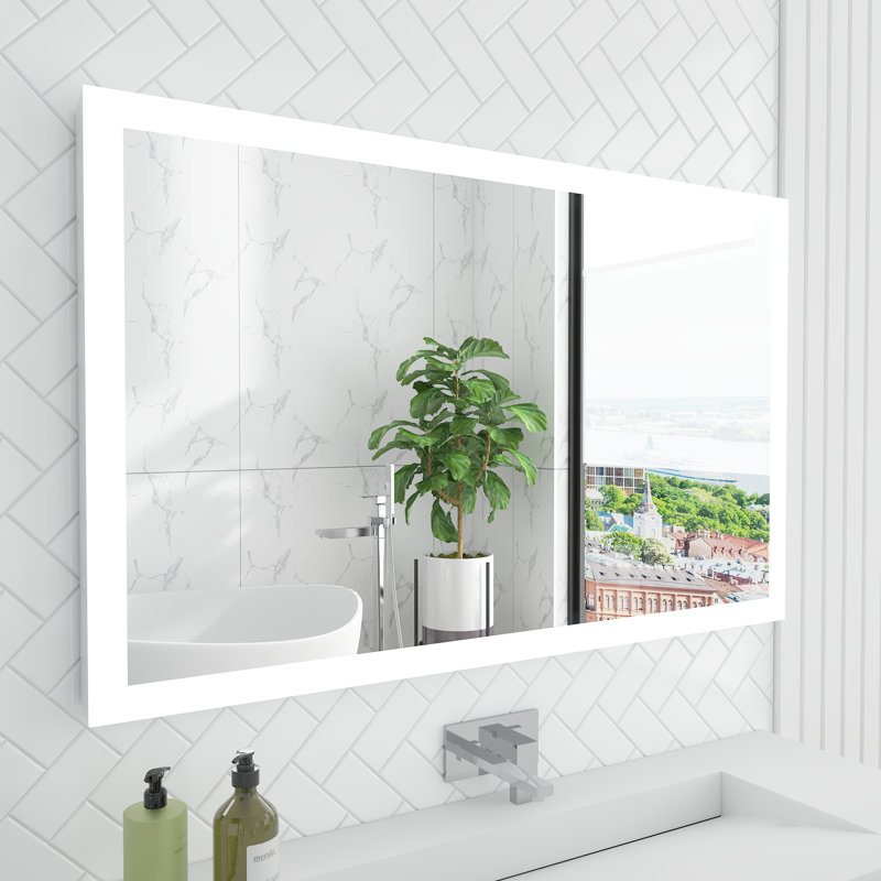 Miroir de salle de bain Sabrina, 30 po x 48 po