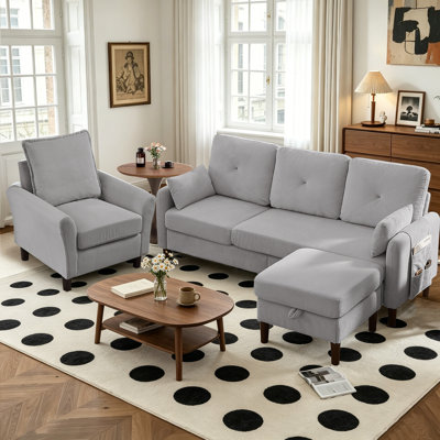 Penelopa 3 - Piece Living Room Set