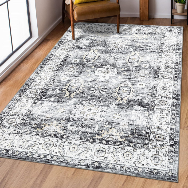 Grand tapis lavable 9 x 12