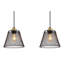 Ahmena 3 - Light Matte Black Pendant