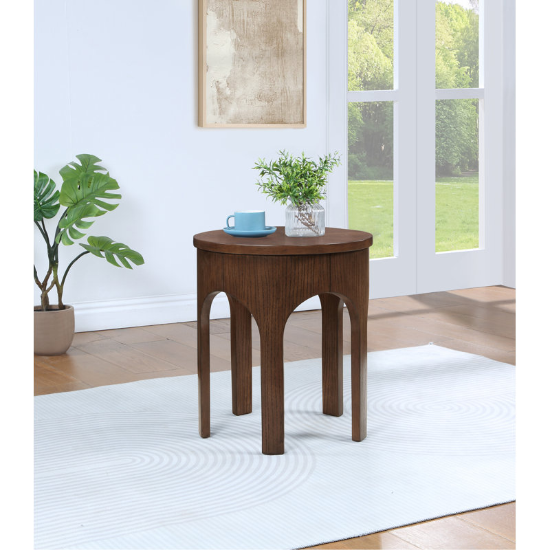 Dihanna End Table, Brown