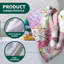 Serviette de bain en microfibre en molleton corail, hortensias, hortensias, serviettes florales pour salle de bain 35 * 70 pouces Plus, vous recevrez un sac fourre-tout en toile de style plage