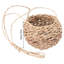 Pots de fleurs suspendus Panier de fleurs en rotin en osier pour panier suspendu-2038597983