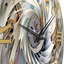 Horloge murale en métal-93395470