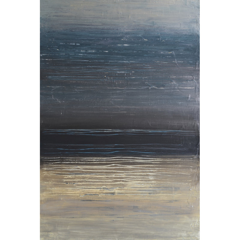 Easy Reflections II - Painting on Canvas, 91 cm H x 61 cm W, Wrapped Canvas