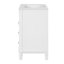 Élégant meuble-lavabo de style français avec lavabo en céramique 2 tiroirs et tablette réglable-1871870884