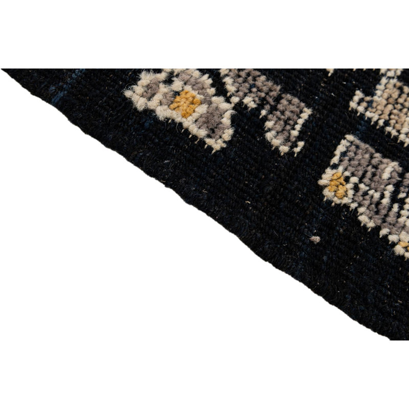 Jose Black Rug