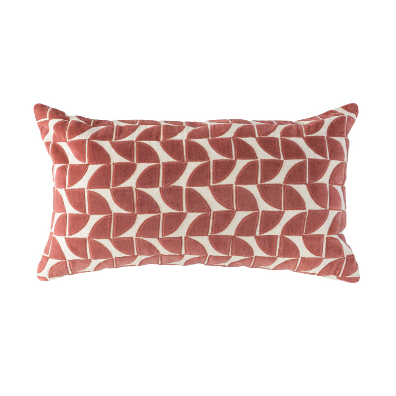 Coussin en coton, Rouille, Polyester