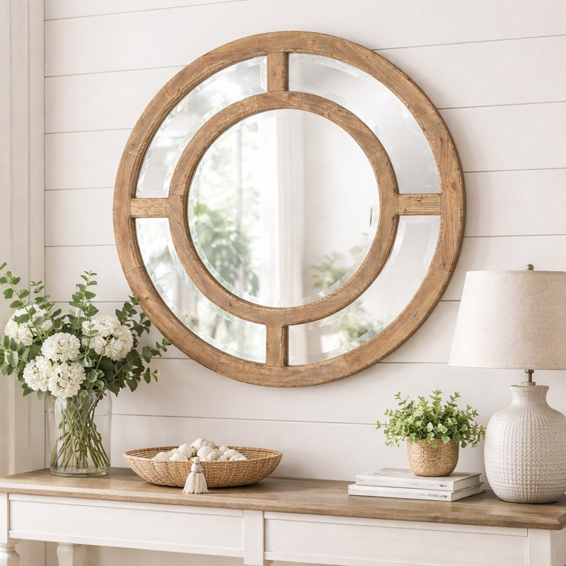 Coastal Round Mirror