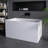 Tidal 47" Acrylic Freestanding Bathtub With Seat Rectangular Freestanding Soaking Tub