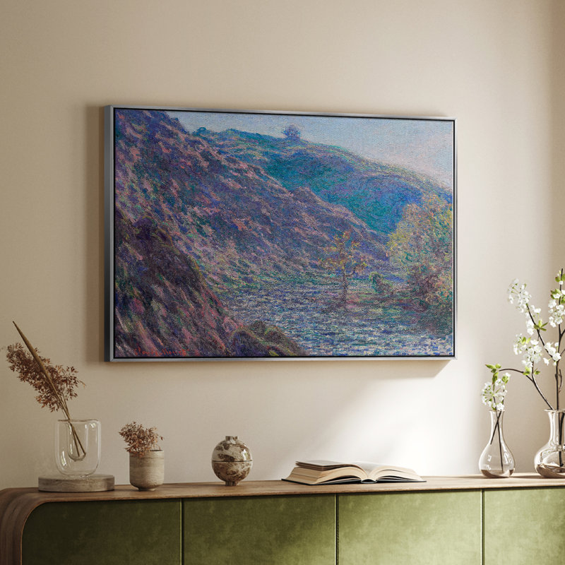 «Vintage Landscape -CLIX» sur toile, H 17 po x l 25 po