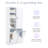 Bathroom Storage Cabinet With Doors And Drawers, Tilt-Out Laundry Hamper, Multiple Storage Space, Freestanding Style, Open Shelve, Adjustable Shelf, White-450449416