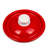 Red White Polka-Dot Enamel Kettle 3.7-qt
