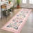 Garden-Inspired Butterfly Washable Area Rug, Stain Resistant Soft Floor Cover for Living Room Bedroom Dining Room-755549078-755549071