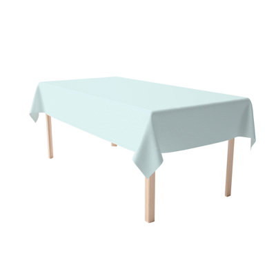 Rectangular Polka Dots Cotton Twill Tablecloth