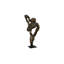 Sculpture en fonte de teck, résine, bronze