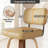 Swivel Upholstered Bar Height Stool-933675818