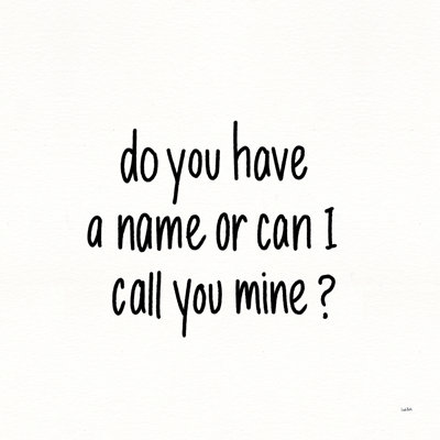 Pickup Lines VI by Leah York - Wrapped Canvas Print