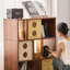 Bibliothèque populaire de style nordique