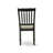 7 Piece Kitchen Table Set Consist of a Rectangle Dining Table and 6 Linen Fabric Dining Room Chairs, Black-837718174
