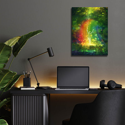 Art mural en verre Trinx «Rainbow» par r3darch0n
