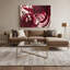 «Lyrical Abstraction 36», art mural sur toile rouge-793729997