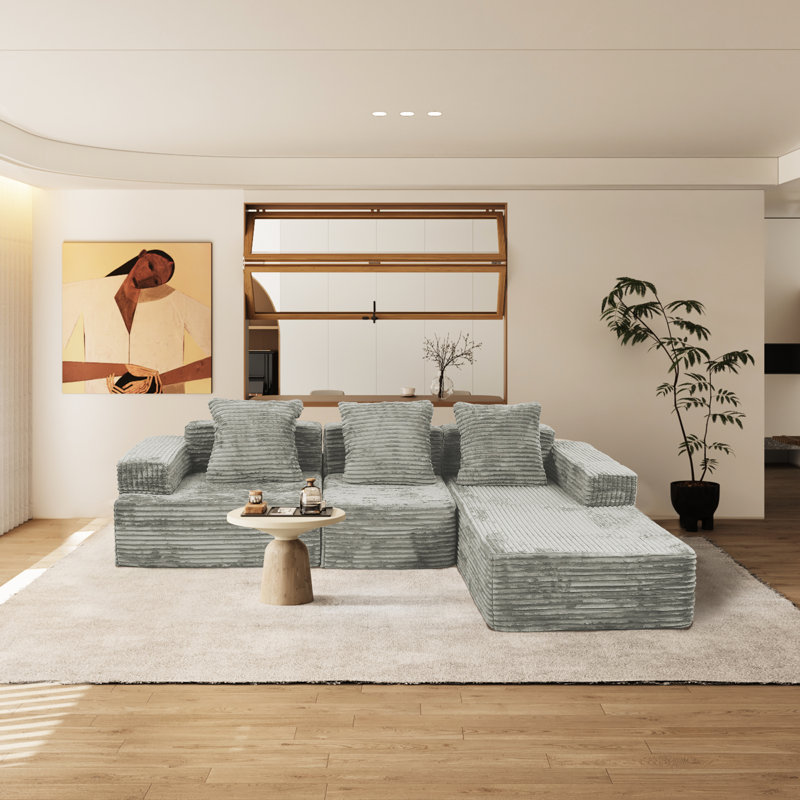 Canapé modulaire en L Comfy