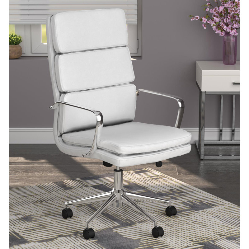 Fauteuil de direction Amoretta, Blanc